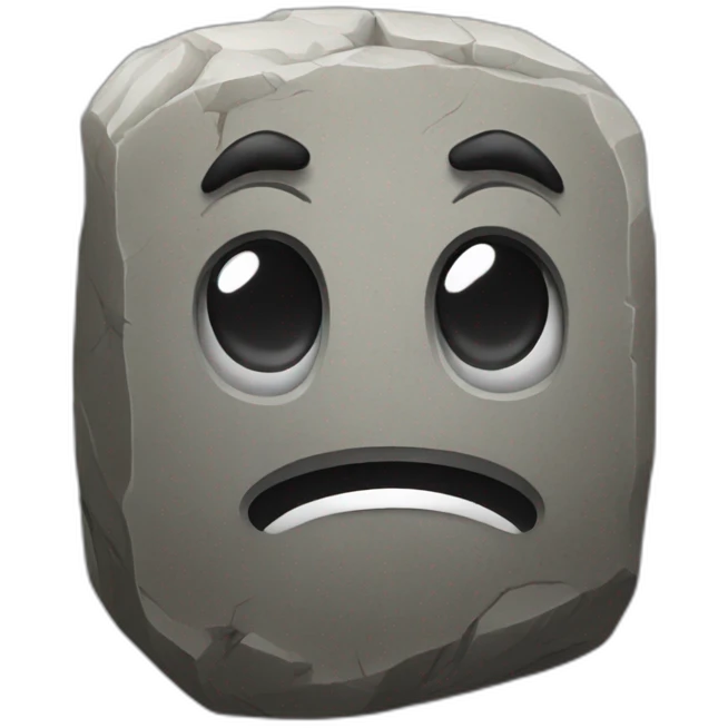 stone emoji