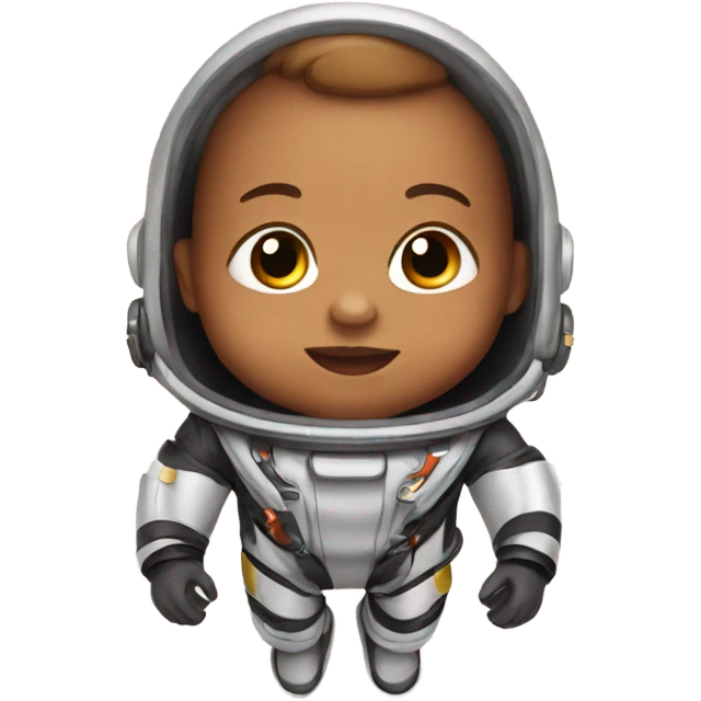 Baby with a jetpack  emoji