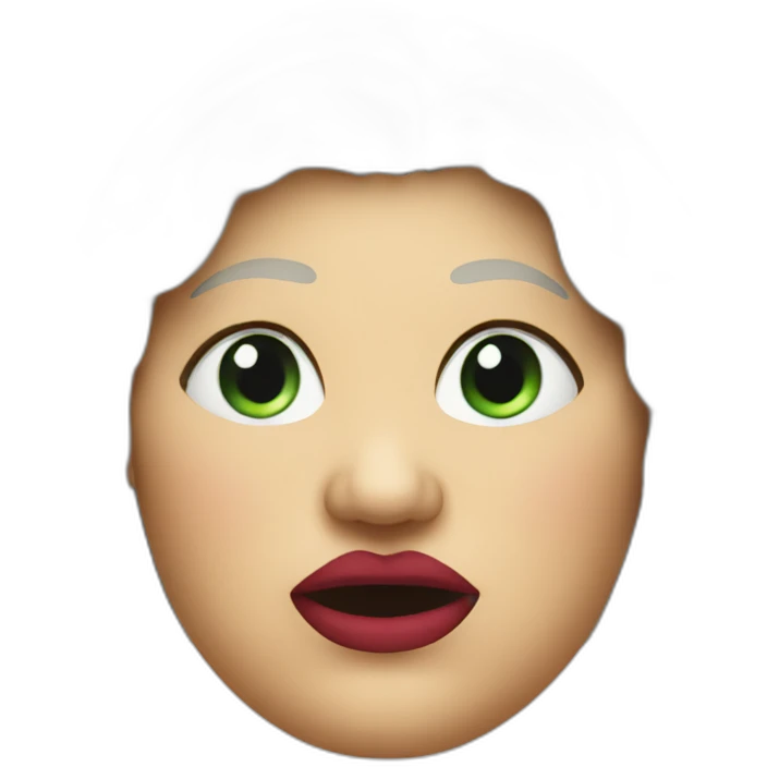 fat lady evil emoji