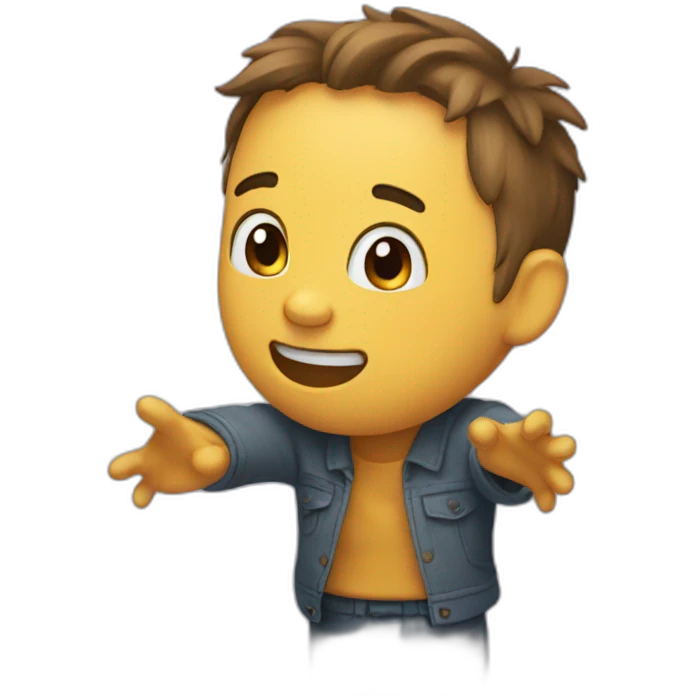 I want to hug you emoji