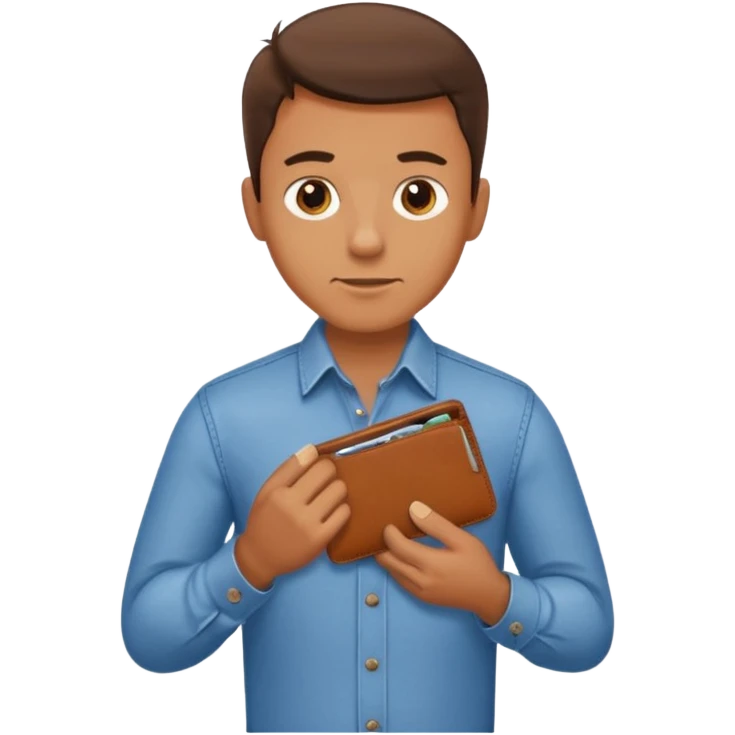man taking out his wallet emoji