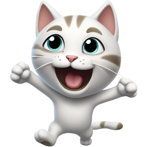 Cat farting  emoji
