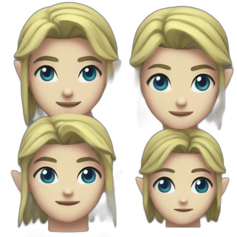 dark link of Zelda twilight princesa emoji