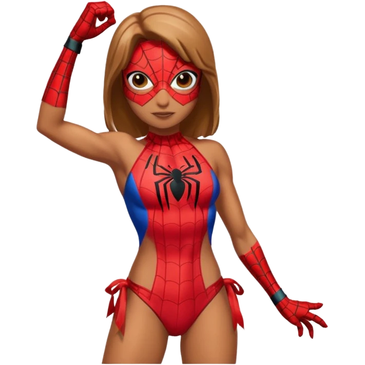  Spider man de bikini  emoji
