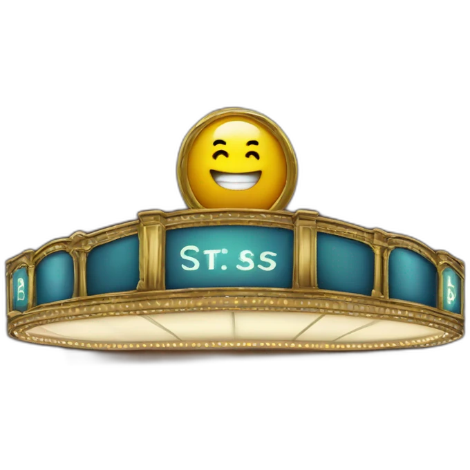 Theater sign with text « JBT’s Show » emoji