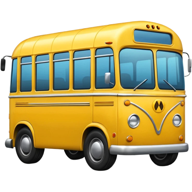 create a bus emoji