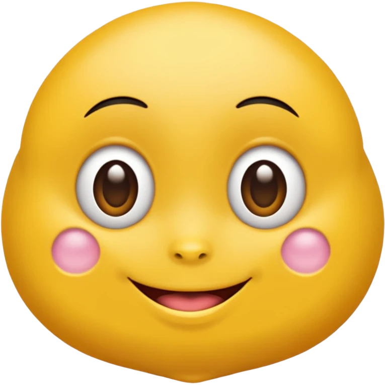 Una carita feliz amarilla con tetas emoji