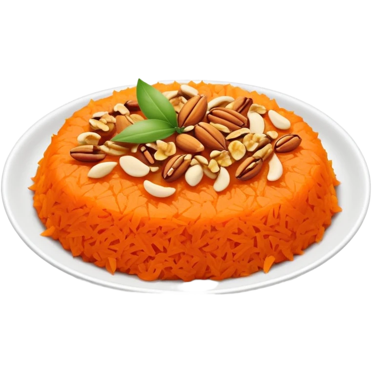 Gajar ka halwa emoji