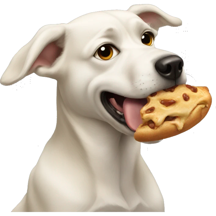 Dog eat dog emoji