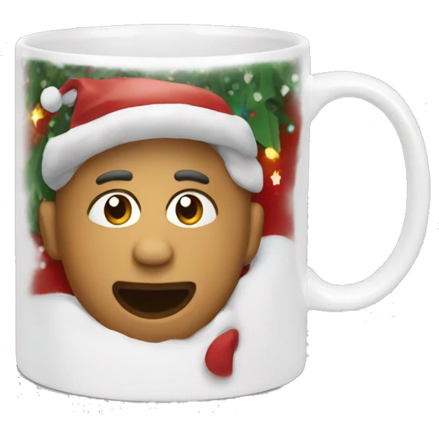Christmas mug emoji