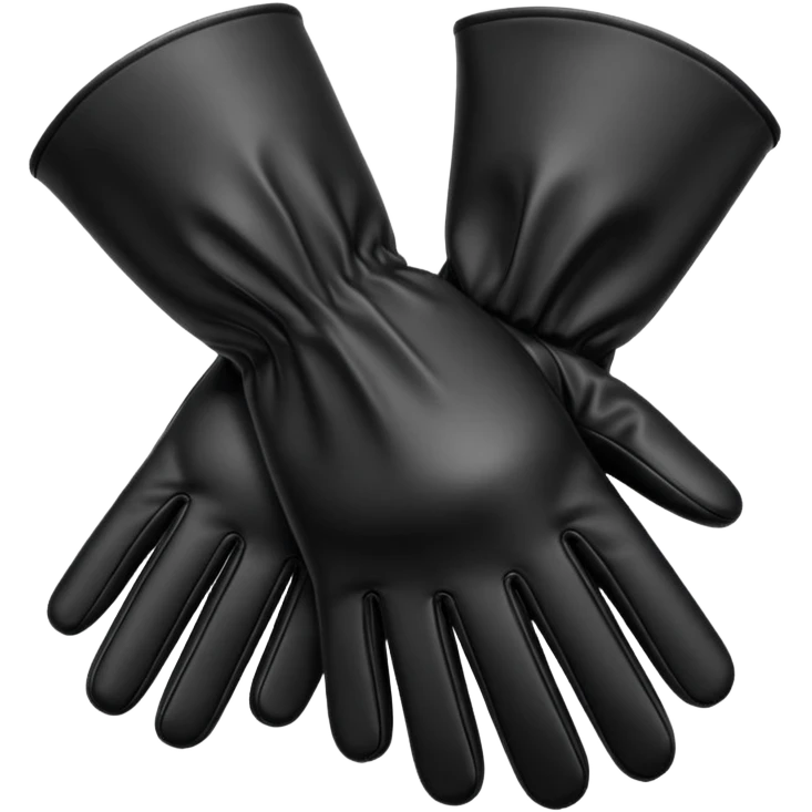 black gloves emoji