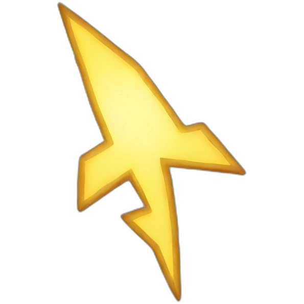 lightning emoji