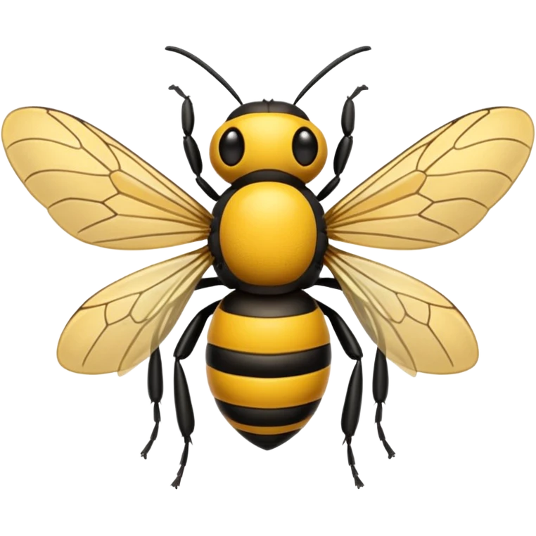 Abeja chismosa emoji