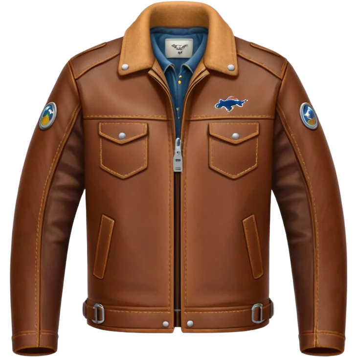 Mustang jacket emoji