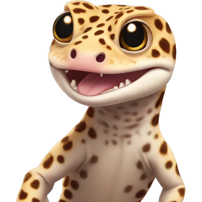 Leopard gecko emoji