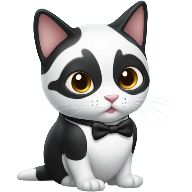 Penguin cat emoji