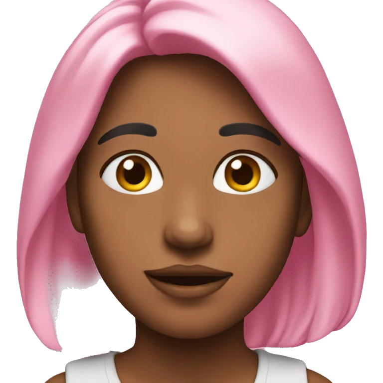 Pink emoji