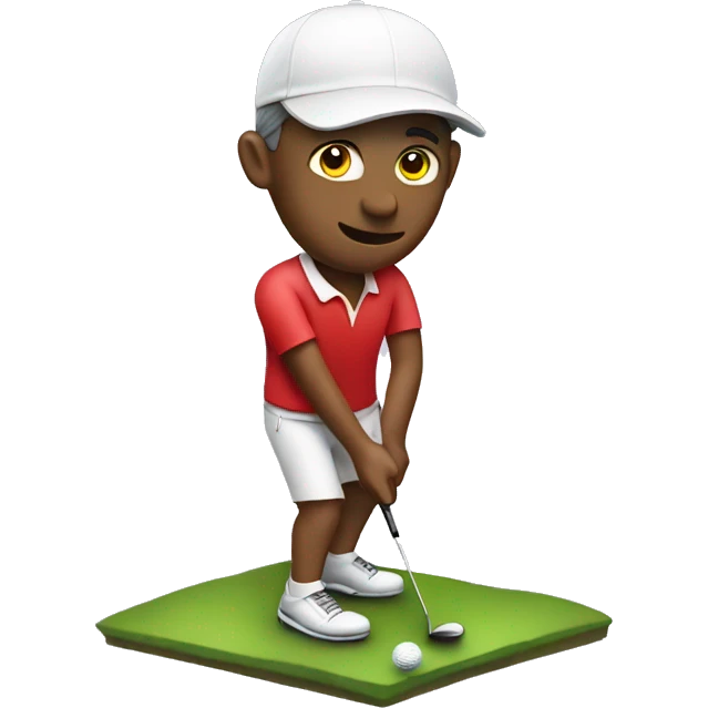 Golfer emoji