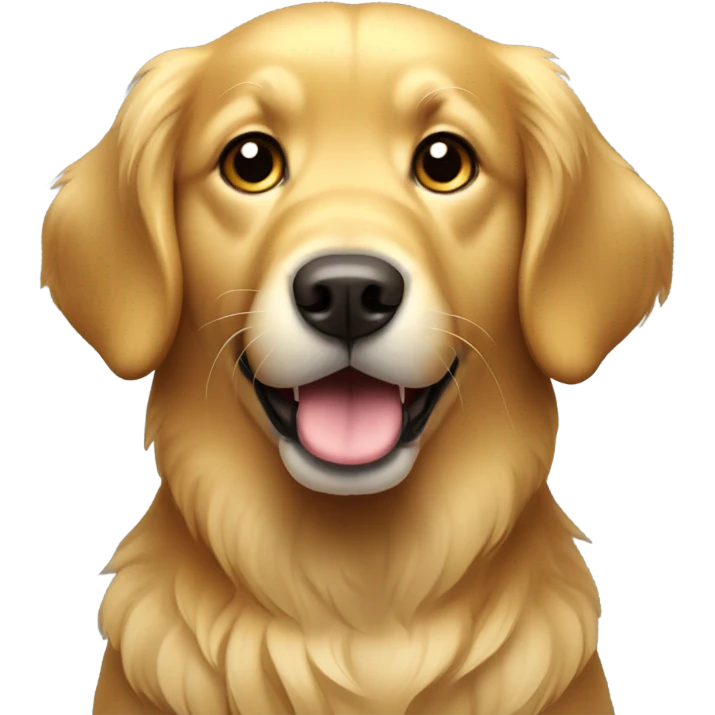 Golden retriever  emoji