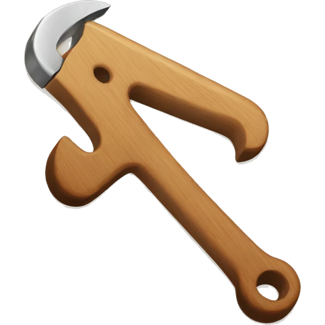 Wooden Wrench emoji