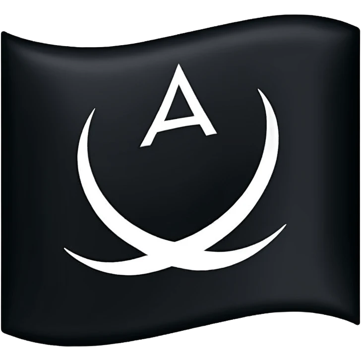 راية لا اله الا الله سوداء emoji