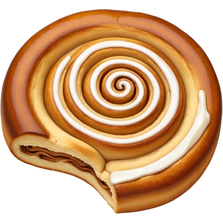 A cinnamon roll emoji