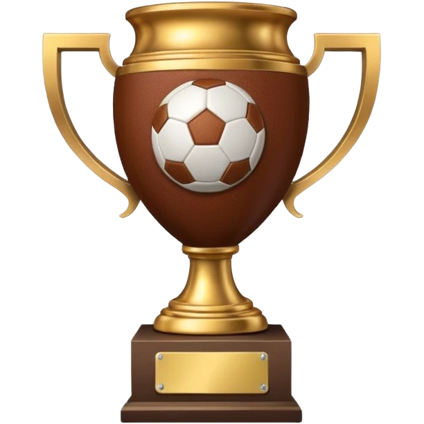 trophy football emoji