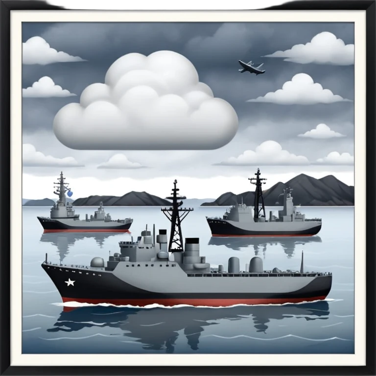 american military port emoji