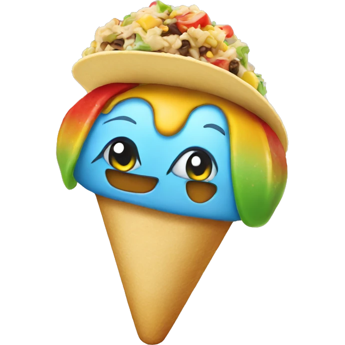 Taco Icecream emoji