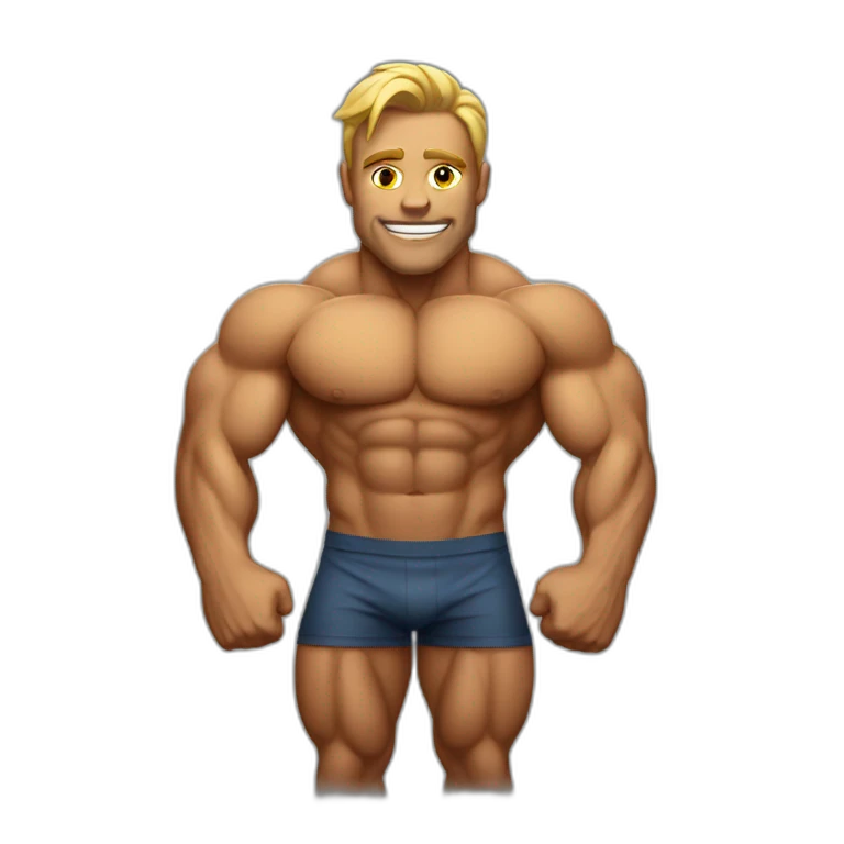 Bodybuilder emoji