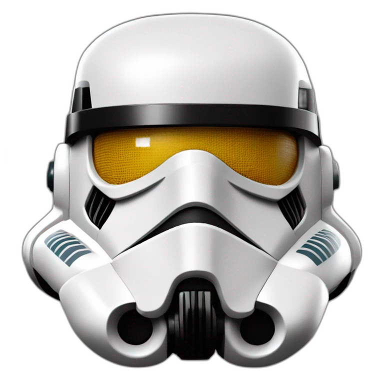 Stikcer of Lego Star Wars Trooper emoji