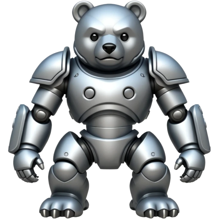 Mech bear emoji