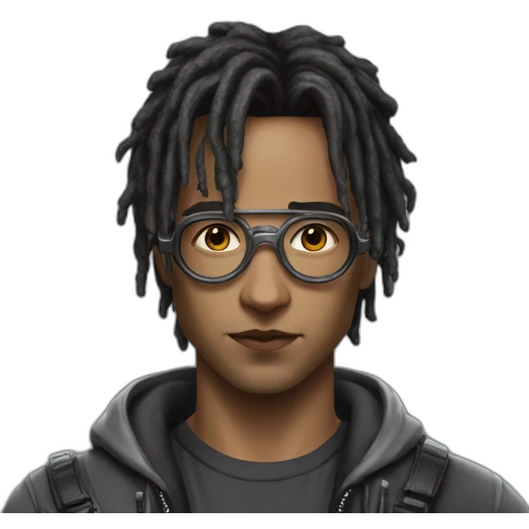 cyberpunk harry poter realistic emoji
