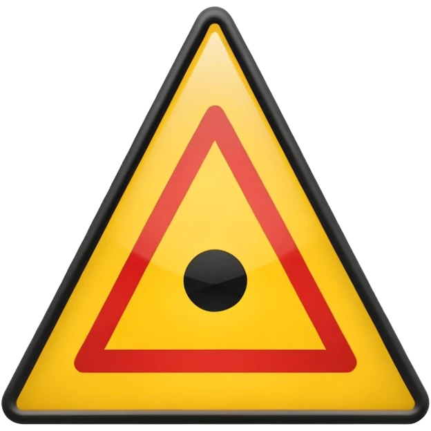 Warning sign emoji