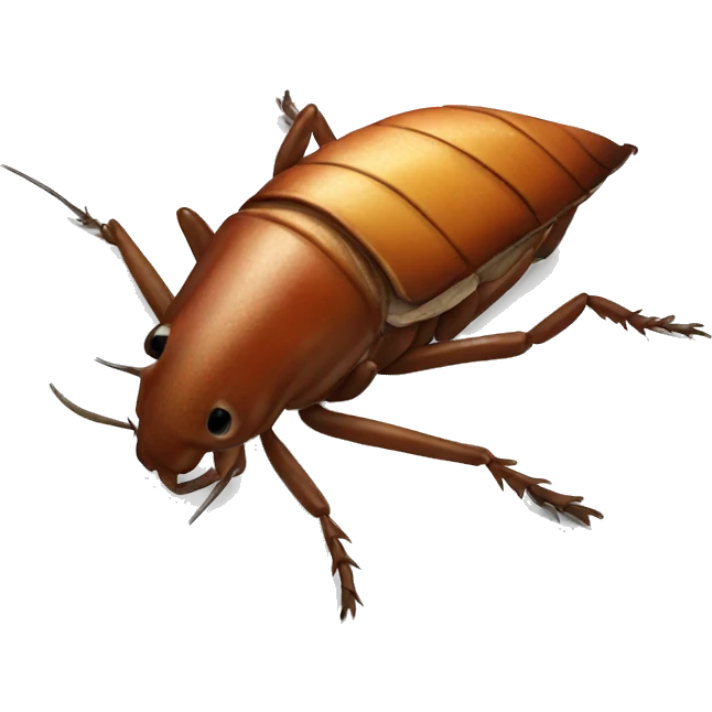Dead roach emoji