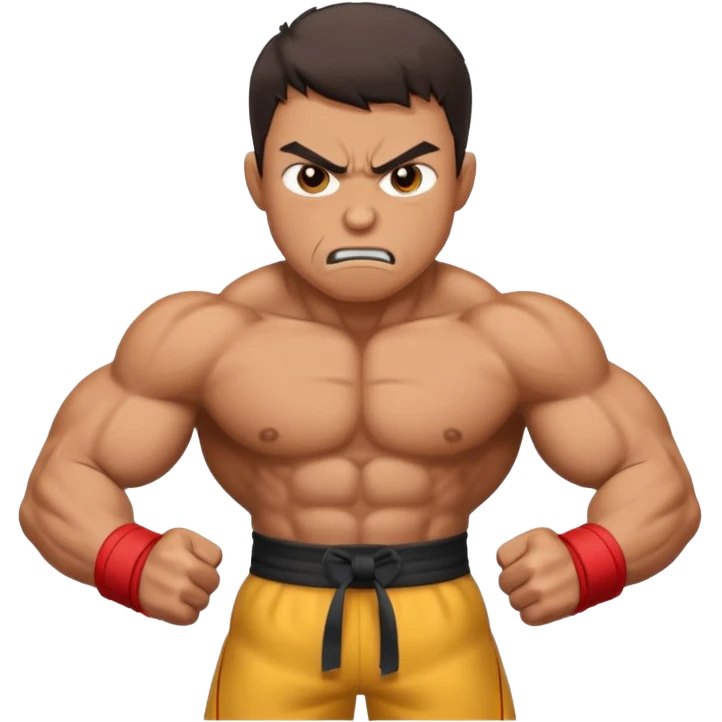 angry fighter emoji
