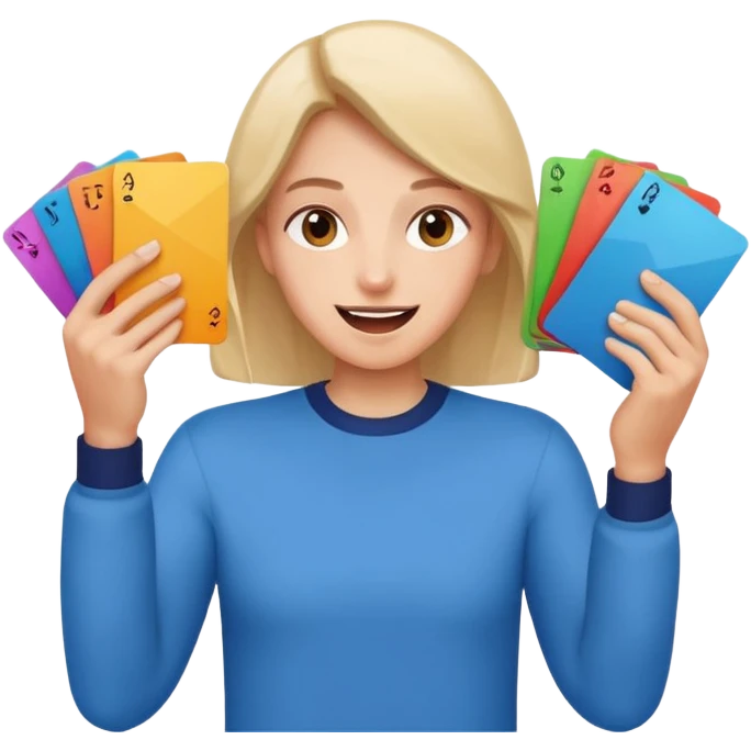 opening card packs emoji