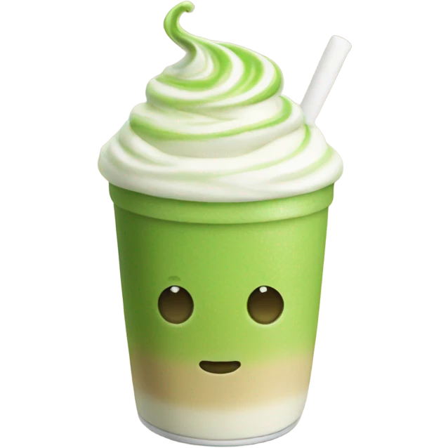 Matcha latte emoji