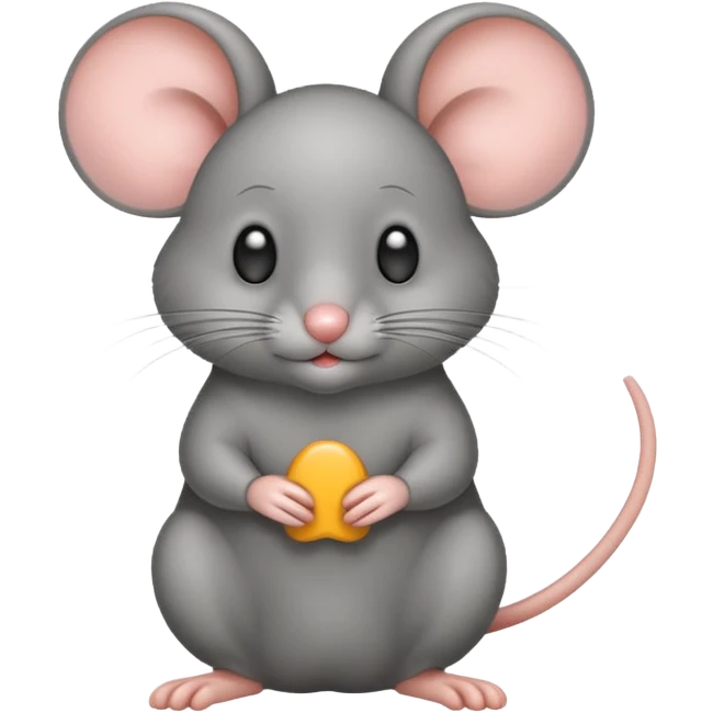 Mouse sitting  emoji