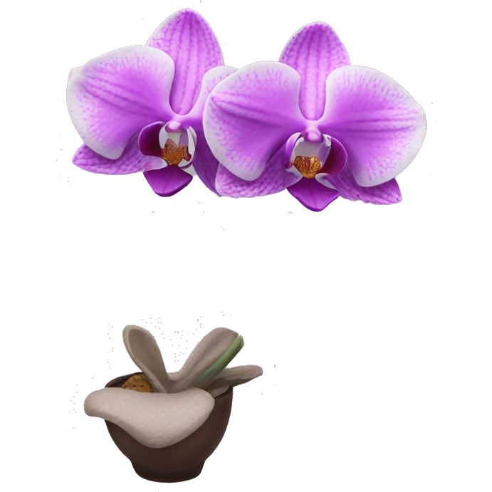 Orchid emoji