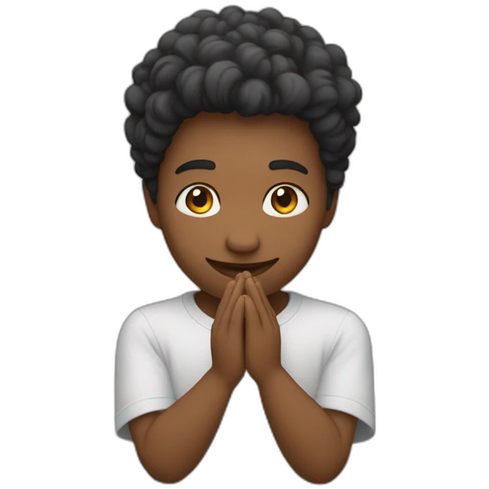 Un  cœur avec les mains emoji