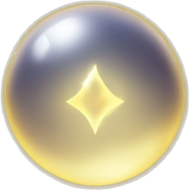Orb of light emoji