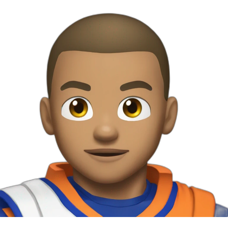 Mbappe x dragonball emoji