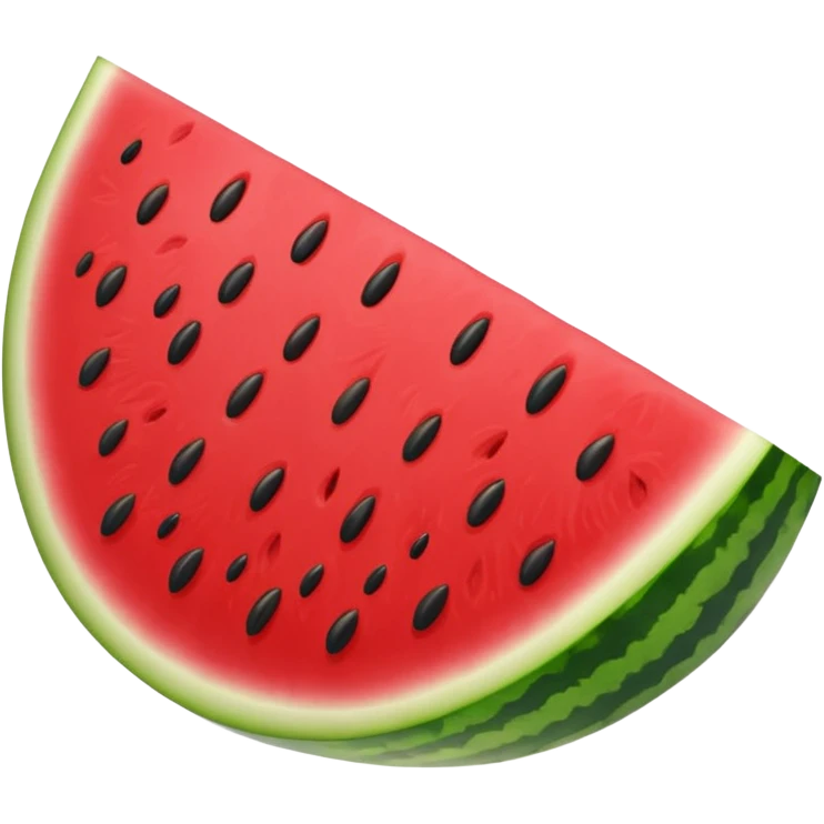 the outer shape should be a flame. keep the seeds inside and the green stuff on top emoji