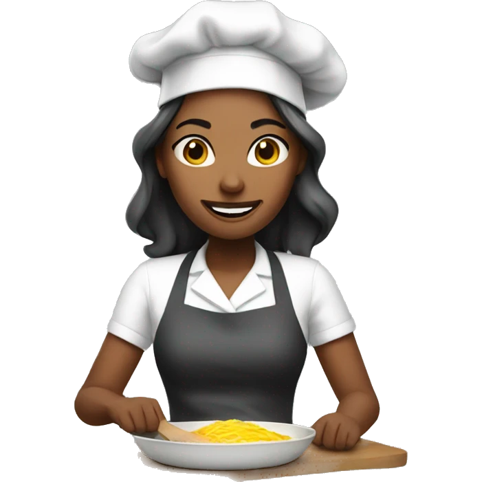woman cooking emoji