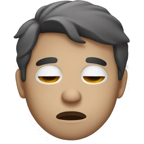 Sleepy face emoji