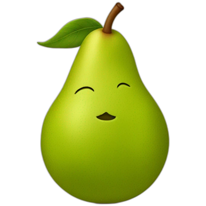 Royal pear emoji