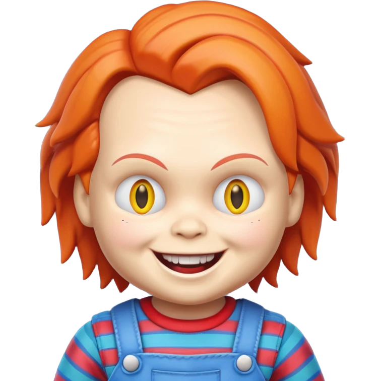 Un emojin de chuky emoji