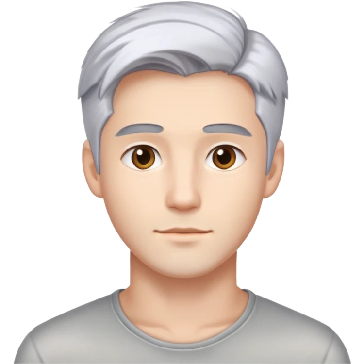 "- Nam
- 25 tuổi
- Da trắng
- Tóc nhuộm bạc
- Mặt đẹp trai
" emoji