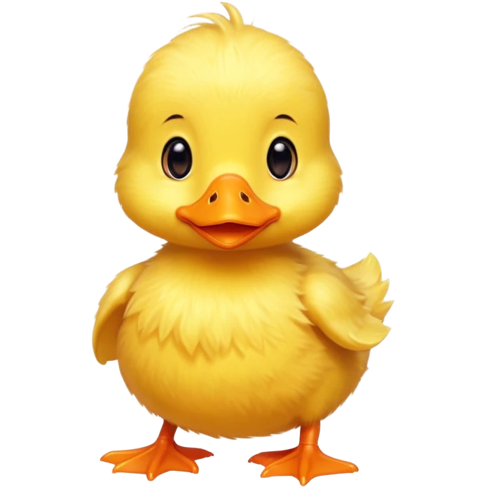 Cute duck emoji